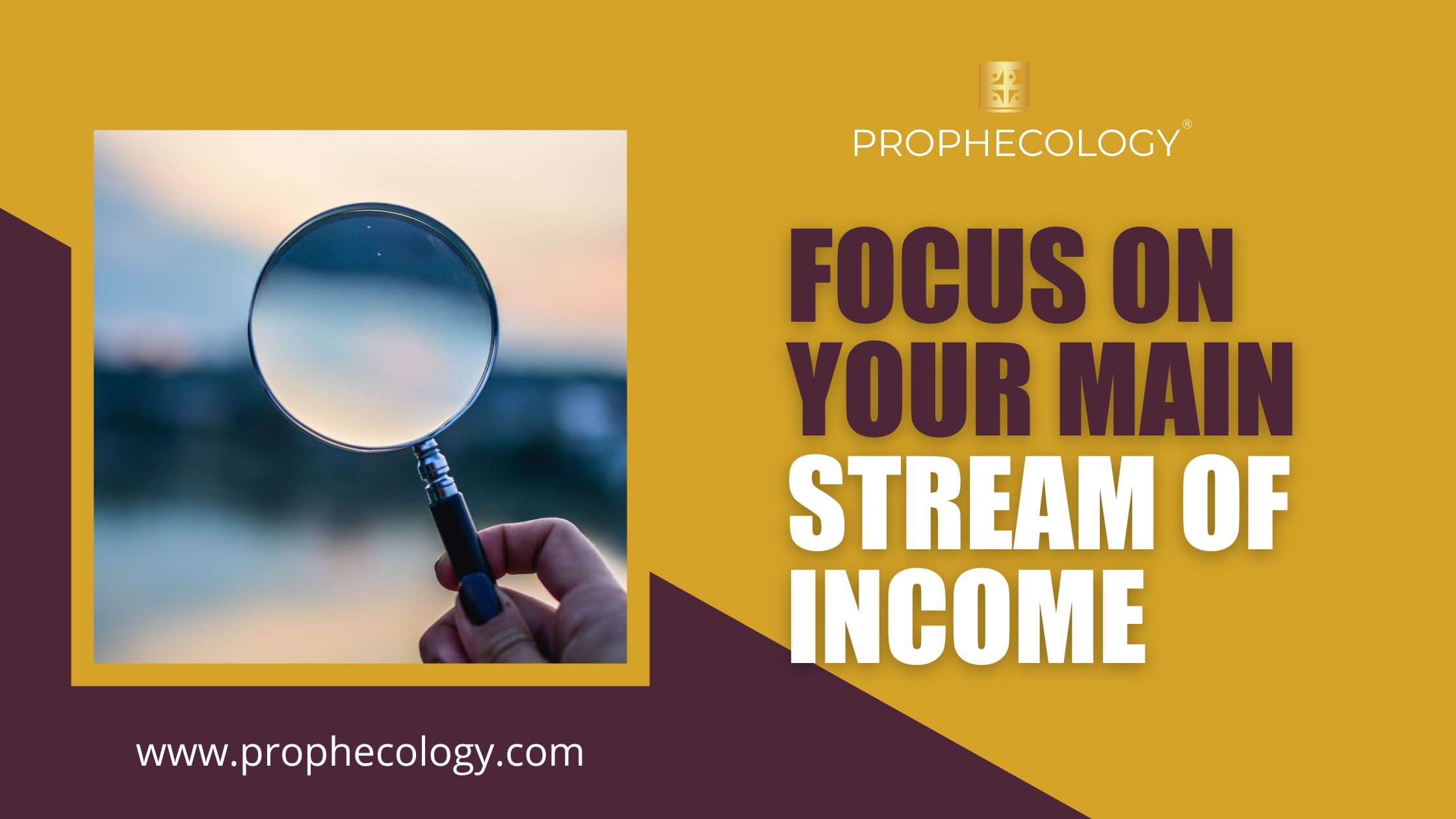 focus, income, stream of income