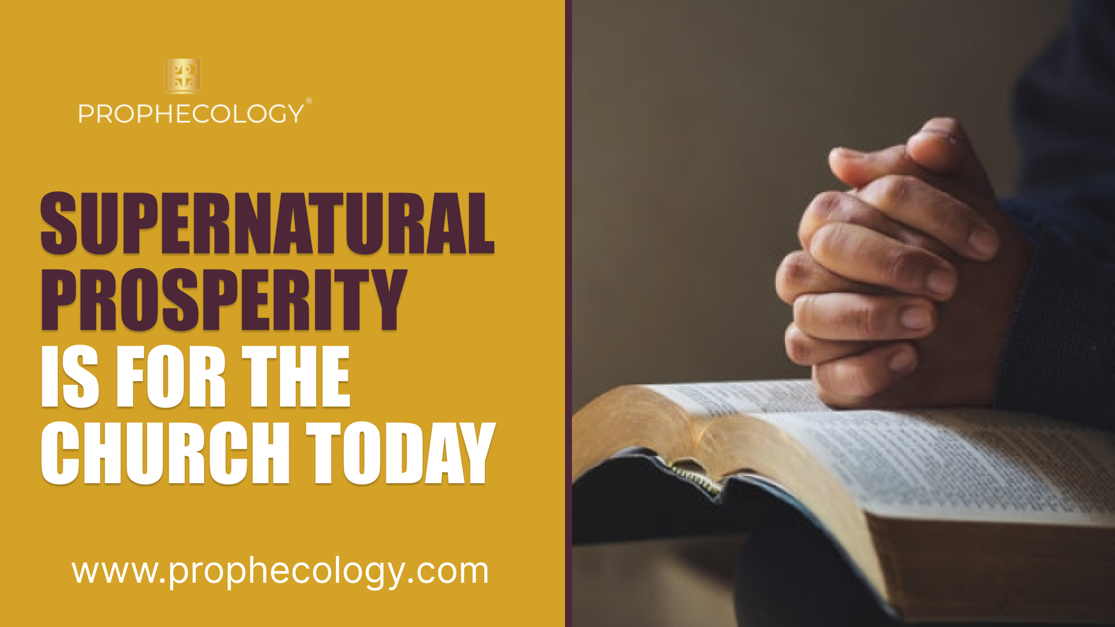 Supernatural Prosperity, Supernatural Prosperity for the Church